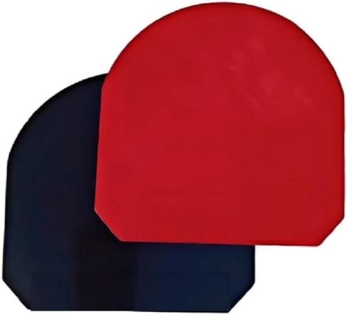 Red/Black PingPong Rubber Sponge 4mm, Table Tennis Bat Replacement Rubbers Sheet, Table Tennis Accessories, 2pcs/Set. A Rubber Protector is Included as a in Kuwait