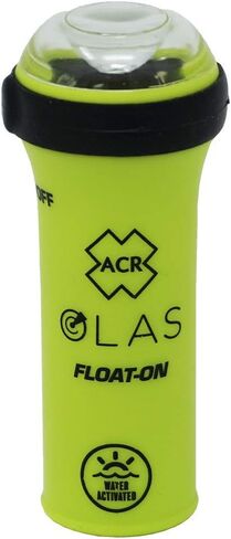 نظام ACR OLAS FLOAT-ON Man Overboard للبالغين والأطفال والحيوانات الأليفة مع مصباح يدوي LED مدمج وستروب منشط بالماء لسلامة القوارب in Kuwait