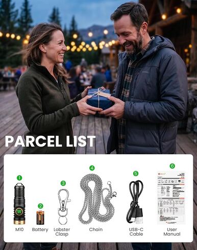 Yemao Rechargeable Keychain Flashlight,600 High Lumens EDC Pocket Flashlights, Mini Flashlight with 6 Modes for Home Daily Use,Outdoor Emergency,Perfect Pocket Gift for Friends and Family (Mini) in Saudi Arabia