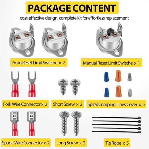 HAXTLK1930 Temperature Limiters Replacement Kit for Hayward Pool Heater and H-Series Pool & Spa Heater in Kuwait