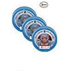 Milrose 70886 Blue Monster 3/4 Inch x 1429 Inch MDPE Blue Teflon Tape (3 Pack)