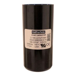 USA Start Capacitor 189-227 UF 189/227 MFD 330 VAC 2 Inch Round