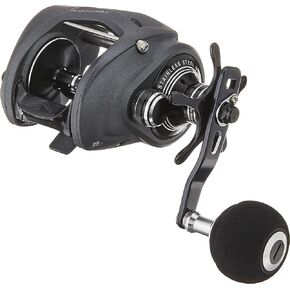 Okuma Komodo SS Large Capacity Low Profile Baitcaster, KDS-463P, 130 yds-30LB, Power Handle , Grey