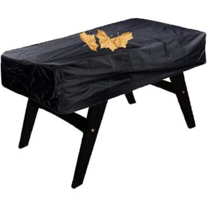 SUNSURE Black 64 x 45 x 18.8(LxWxH) inch Foosball Table Cover Soccer Table Cover Waterproof Dustproof Foosball Tables Protection Furniture Sets Cover
