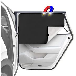 HUANLANG ظلال نافذة السيارة للنافذة الجانبية، ظل شمسي مغناطيسي لستائر خصوصية نافذة السيارة، نافذة السيارة للأطفال الصغار 100% كتلة ضوء للرضاعة الطبيعية، أخذ قيلولة، تغيير الملابس، التخييم (2 قطعة) in Kuwait