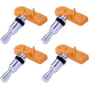 IM1003 TPMS Sensor 315MHz – Aluminum Stem Tire Pressure Sensors - Pre-Programmed Tire Sensor for Cars - Ready to Install Tpms Sensors Compatible for Acura, Honda, Hyundai & More - Pack of 4