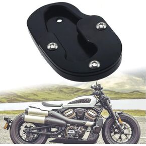For Sportster S RH1250 2021 2022 Motorcycle Kickstand Foot Side Stand Extension Pad Support Plate