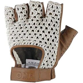 OMP - Tazio Vintage Glove Cream/Brown Leather - SizeM (IB0-0747-A01-010-M)