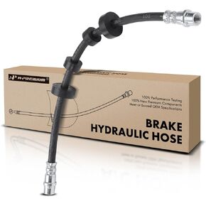 A-Premium Front Side Brake Hydraulic Hose Compatible with Select Volkswagen Models - Eurovan 1997 1999 2000 2001 2002 2003 2.8L - Replace# 7D0611701E