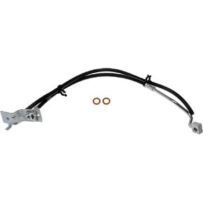 Dorman H620286 Front Passenger Side Brake Hydraulic Hose Compatible with Select Ford Models , Black