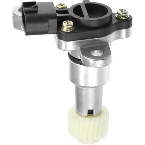 Motoforti Speed Sensor, Transmission Vehicle Speed Sensor, for Toyota Tacoma 2.4L 1998-2004, Plastic Metal, No.8318124050, Black Silver Tone