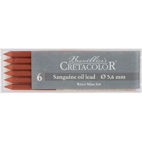 Cretacolor Sanguine Oil Lead Box of 6