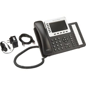Grandstream GXP2160 6 Line HD VoIP IP Gigabit Phone 24 SideKeys BT PoE Color LCD