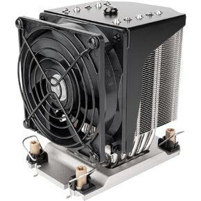 SilverStone Technology XE04-4189 Black Fan Shroud 4U Server/Workstation CPU Cooler for LGA 4189, SST-XE04-4189B