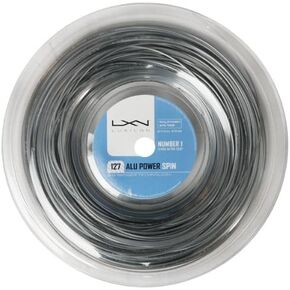 Luxilon Big Banger ALU Power 127 Spin 16g Tennis String (Silver) -1 720 ft reel