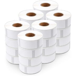 Aegis Adhesives - Compatible Multipurpose Labels Replacement for DYMO 30336 (1" X 2-1/8") Address & Barcode - Use with Labelwriter 450, 450 Turbo, 4XL Printers (24 Rolls)