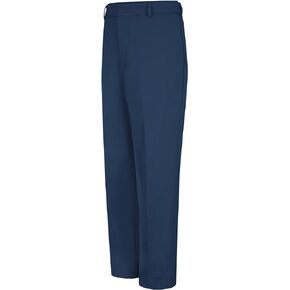 Bulwark Flame Resistant Twill Cotton Work Pant, Navy, 6 X 28