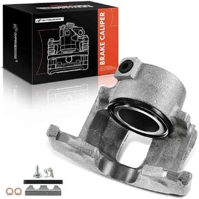 A-Premium Disc Brake Caliper Assembly Without Bracket Compatible with Select Jeep and AMC Models - CJ5, CJ7, Scrambler, Hornet, Pacer, Spirit, AMX, Concord, Gremlin, 1978-1981 - Front