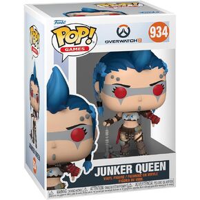 Funko POP! Games: Overwatch 2 - Junker Queen - Overwatch - Collectable Vinyl Figure - Gift Idea - Official Merchandise - for Kids & Adults - Video Games Fans - Model Figure for Collectors and Display