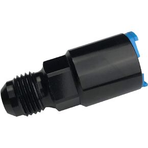 6AN to 3/8 SAE Quick Disconnect Female Push on EFI Fitting Adapters Aluminum AN6 Male Flare Flare to 3/8" Female
