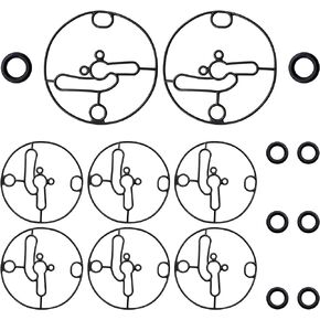 OEM 698781 Carburetor Bowl Gasket 8pcs Compatible with Briggs and Stratton Nikki carb
