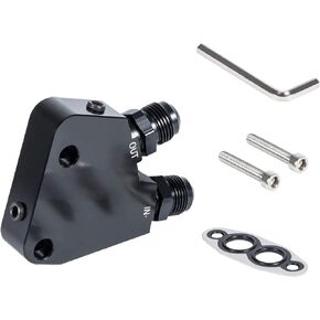 CASTNOO Engine Oil Cooler Adapter Kit Fits For Corvette C5 C6 C7 1997-2019 & GM LS1 LS2 LS3 LS6 LS7 LS9 Gen IV