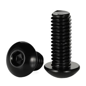 برغي غطاء مقبس رأس 5/16-18 × 1-1/2 بوصة، محرك مقبس ألين، فولاذ مقاوم للصدأ 304، لمسة نهائية من أكسيد أسود، الكمية 15 in Kuwait