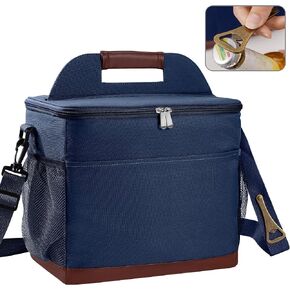 Leakproof Golf Cart Cooler with Bottle Opener,24 Cans Capacity Collapsible Coolers Bag,Insulated Ice Cooler Holds for Golfer Cart Drink Picnic and Beach
