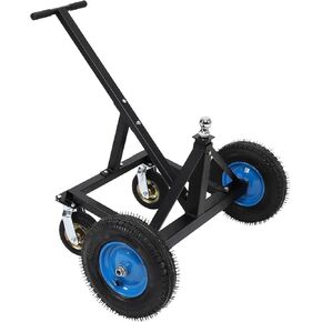 Adjustable Trailer Dolly, 1500lbs Load Capacity, Carbon Steel Trailer Mover with25.59''-34.65'' Adjustable Height, 15" Pneumatic Tires for Moving Boat Trailers/Utility/Cargo/RV Trailers in Saudi Arabia