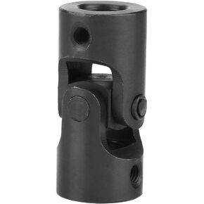 Garosa 2pcs Shaft Joint Universal Joint Shaft Coupling 0.5x0.9x2.2 Inch Rotatable Universal Metal Joint Shaft Coupling Motor Connector U Joint Coupler(2)