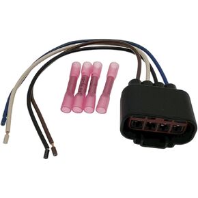 HYXUAN HVAC Blower Motor Resistor Connector Plug Wiring Harness Pigtail Compatible with Explorer Escape Expedition Mu-Stang Fiesta Lin-coln Mark Lt Navigator Me-rcury Mariner 3U2Z14S411ZEA WPT688