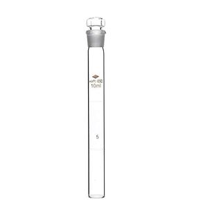 CGOLDENWALL Nessler Glasses Tube Color Comparison Tube Class A Colorimetric Cylinder Matched Set of 12 with Glass Stopper for Visual Colorimetric Analysis Experiments (100ml)
