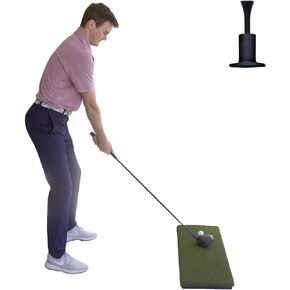 The Original Country Club Elite® by Real Feel Golf Mats® 1' X 3' Hitting Strip| Heavy Duty Commercial Practice Mat | Accepts A Real Tee | Swing Down and Through | Indoor/Outdoor