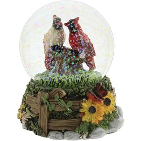 Distinctive Designs Nature-Themed Holiday Glitter Globe (3.5'' x 3'', Black Bears)