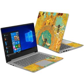 MightySkins Skin Compatible with Lenovo Ideapad 330S 14" (2018) - Bee Queen | Protective, Durable, and Unique Vinyl Decal wrap Cover | Easy to Apply, Remove, and Change Styles | Made in The USA