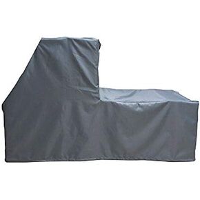 Mini Lustrous Elliptical Trainer Machine Cover, Dust-Proof Water-Resistant Fitness Equipment Cover for Indoor Outdoor Use, 71" L x 31" W x 70" H (Gray)