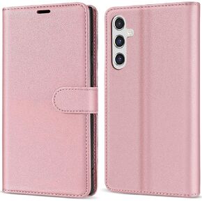 Compatible with Samsung Galaxy A14 5G Wallet Case with RFID Blocking Card Slots Stand Magnetic Closure Flip PU Leather Phone Cover for Samsung Galaxy A14 5G Case Wallet(6.6 inch-Baby Blue)