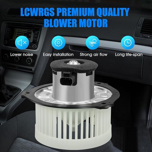 محرك منفاخ HVAC مع مروحة يناسب Chevy Trailblazer GMC Envoy 2002 2003 2004 2005 2006 2007 2008 محرك سخان منفاخ يعمل بالتيار المتردد يستبدل #700109 in Saudi Arabia