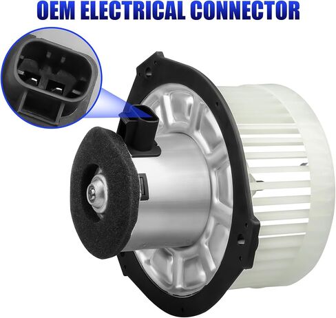 محرك منفاخ HVAC مع مروحة يناسب Chevy Trailblazer GMC Envoy 2002 2003 2004 2005 2006 2007 2008 محرك سخان منفاخ يعمل بالتيار المتردد يستبدل #700109 in Saudi Arabia