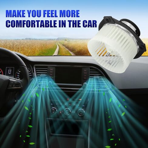 محرك منفاخ HVAC مع مروحة يناسب Chevy Trailblazer GMC Envoy 2002 2003 2004 2005 2006 2007 2008 محرك سخان منفاخ يعمل بالتيار المتردد يستبدل #700109 in Saudi Arabia