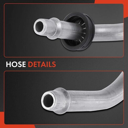 A-Premium Automatic Transmission Oil Cooler Line Hose Assembly Compatible with Chevrolet Express 2500 3500 GMC Savana 2500 3500 2006-2009 6.6L in Saudi Arabia