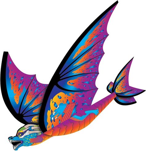 X-Kites FlexWing Dragon Glider, Cyan, 16 inches in Saudi Arabia