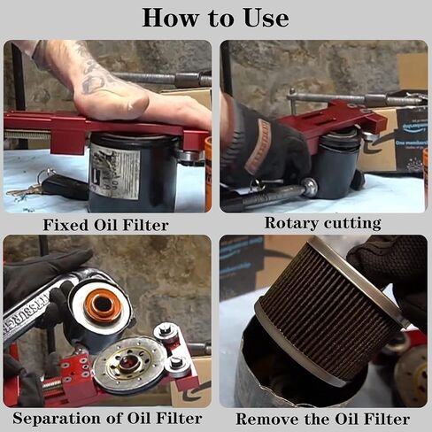 66490 قاطع فلتر الزيت، أداة قطع فلتر الزيت من الألومنيوم، نطاق القطع من 1-3/4 بوصة إلى 5-3/4 بوصة in Kuwait