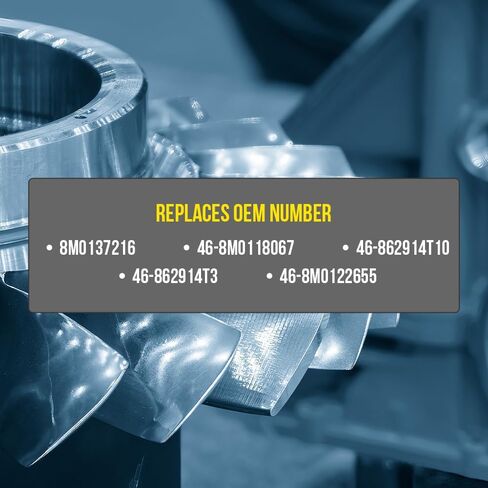 مضخة دافعة لمياه البحر الخام مع بكرة مثبتة لـ Mercury Mercruiser 4.3، 5.0، 5.7، 6.2 L، 8M0137216، 46-8M0118067، 46-862914T10، 46-862914T3، 46-8M0122655 4.3l 5.0l 5.7l 350 ماج برافو in Kuwait