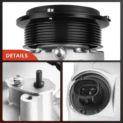 A-Premium Air Conditioner AC Compressor with Clutch Compatible with Toyota Camry 2.4L 2007-2009, RAV4 2.4L 2006-2008 in Saudi Arabia