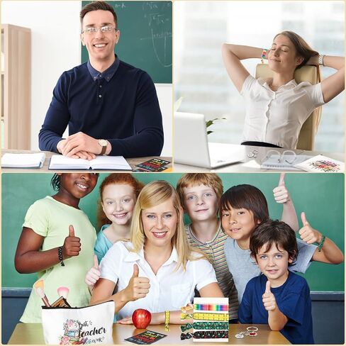 Jetec 36 Pcs Teacher Appreciation Gifts Bulk 2024 Graduation Teacher Gifts Set for Women Thank You Gift for Teacher Birthday Gifts Retirement Gift Back to School Teacher's Day Bulk Gifts in Saudi Arabia