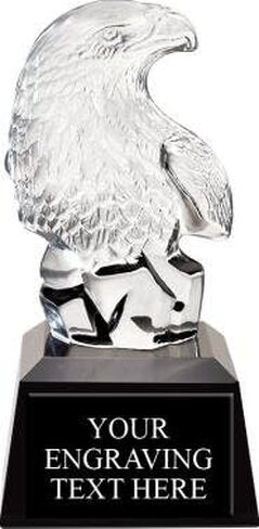 Eagle Crystal Trophy - Glass Eagle Award Prime in Saudi Arabia