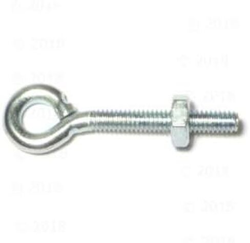014973239886 Eye Bolts with Nuts, 1/4-20 x 2-5/8, Piece-10, zinc in Saudi Arabia