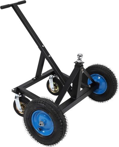 Adjustable Trailer Dolly, 1500lbs Load Capacity, Carbon Steel Trailer Mover with25.59''-34.65'' Adjustable Height, 15" Pneumatic Tires for Moving Boat Trailers/Utility/Cargo/RV Trailers in Saudi Arabia