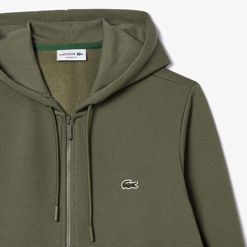 Lacoste Men's Long Sleeve Solid Full Zip Mm in Saudi Arabia